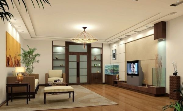 Interior design idea-s-krásna škrupina farebné drevené podlahy