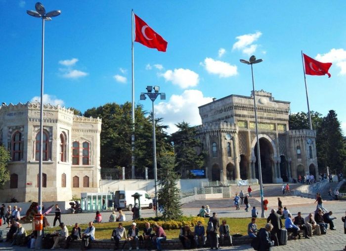 Istanbul Pamiatky Cestovanie Bayezid Place Meno dvoch osmanských sultánov