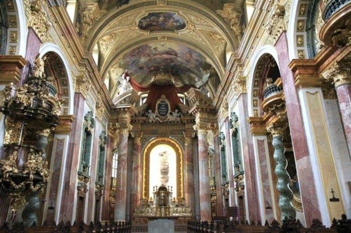 Chiesa dei Gesuiti a Vienna-Austria-baroque-Unique-architettura