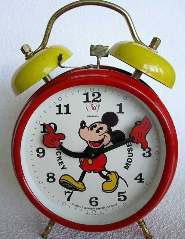 Copii Ringer Mickey Mouse ceas amuzant alarmă