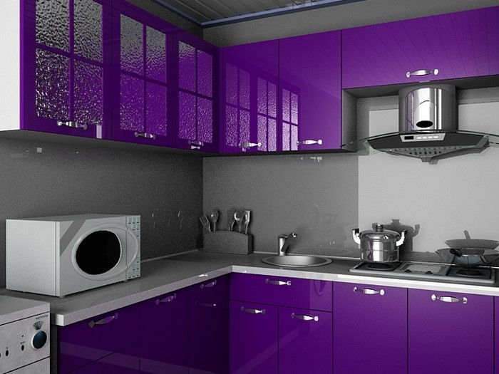 kuchnia-w-fioletowy-set-a-wyjątkowy projekt