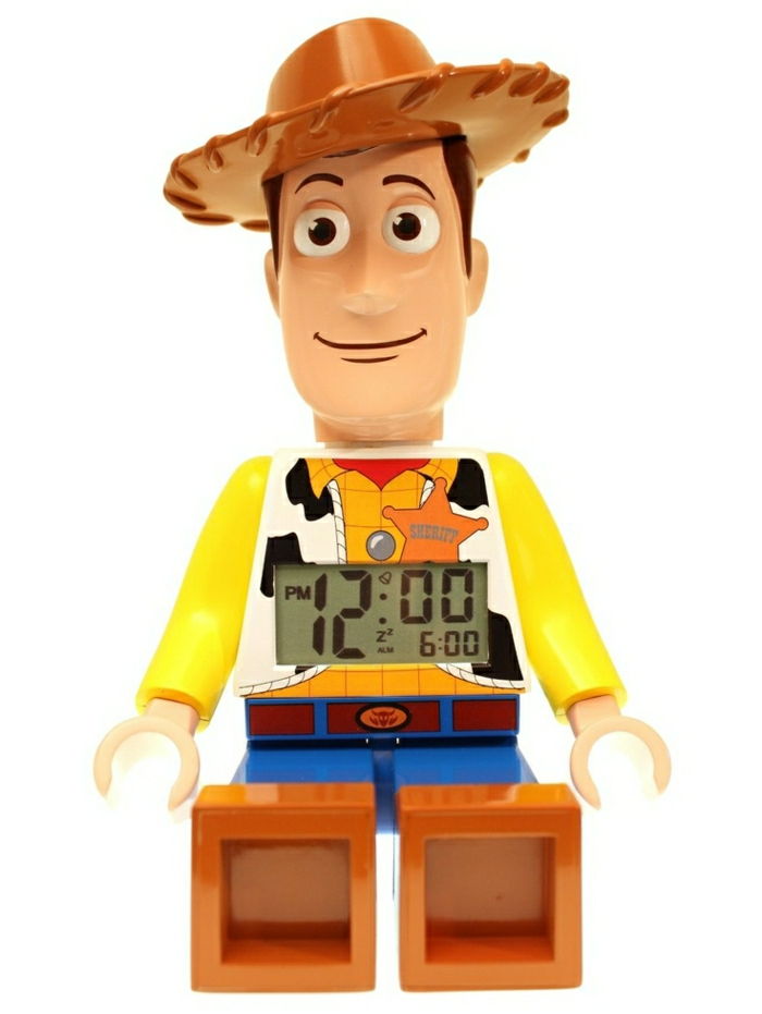 copii Lego alarmă ceas digital pentru copii-tineri-Toy Story ceas cu alarmă Woody cowboy