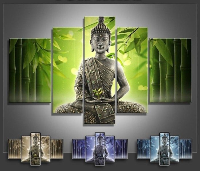 Leindwandbilder-cu-asiatice imagini ale lui Buddha de artă