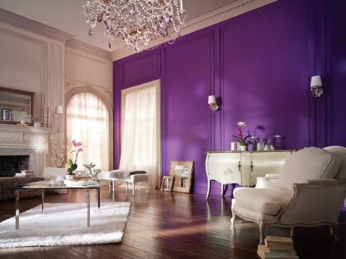 Purple-rom med stor skjerm