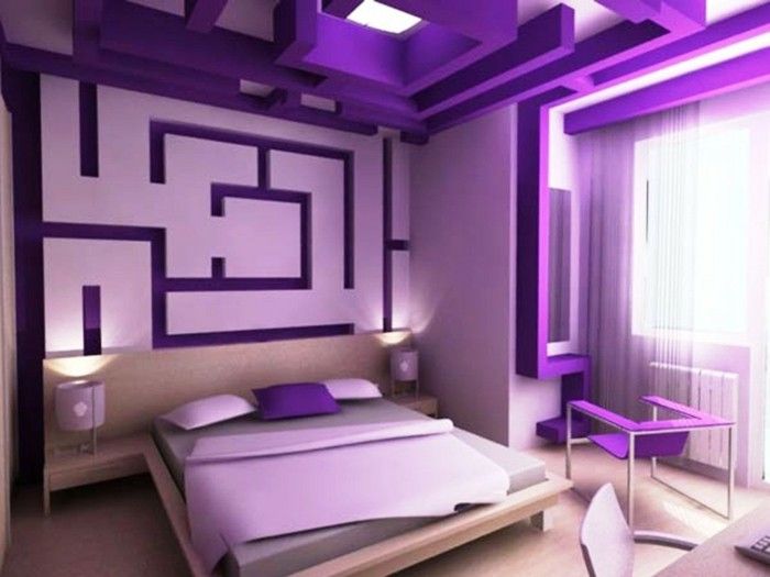 Purple-rom som-en-labyrint