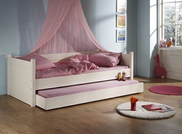 idéia do projeto cama meninas quarto sofá de design