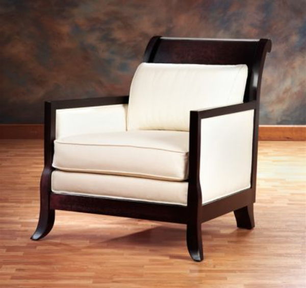 art-decostijl - witte mooie fauteuil
