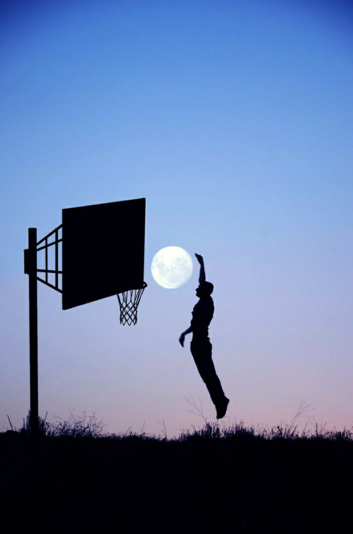 jogar basquete-moon dos homens