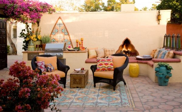 Maroko plytelių dizainas-už-the-terasa sodas