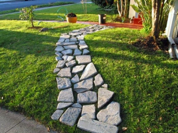 Prírodný kameň záhradné cesta-thread-s-kameň