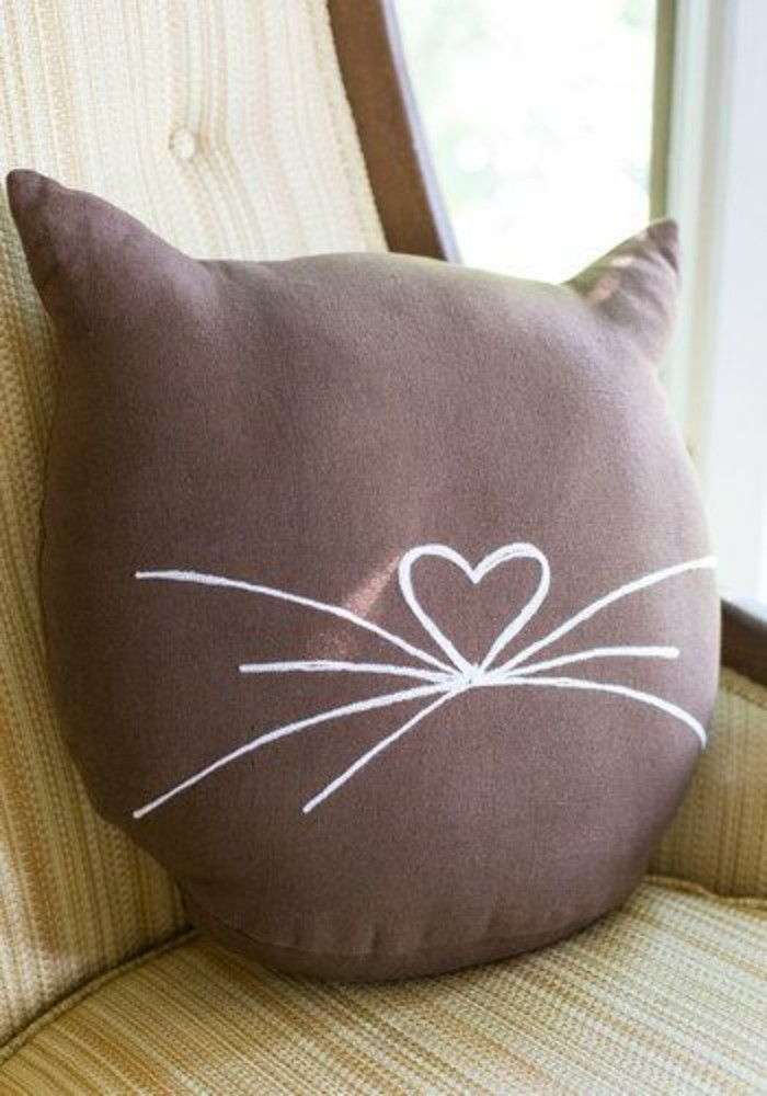 Originalus pagalvė kaip-a-cat