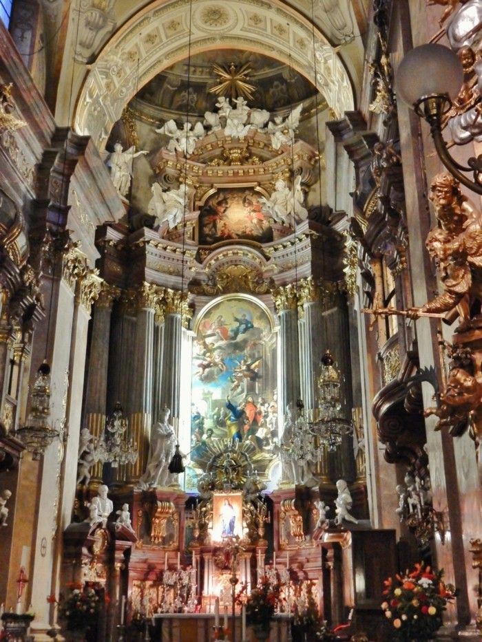 Chiesa-in-Vienna -Austria-Baroque Architecture-caratteristiche di San Pietro