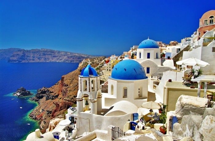 Santorini Grécko a mestský trip-europe-staedtereisen