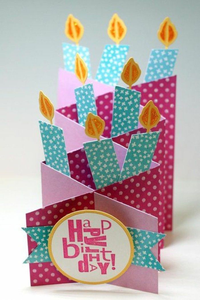 prilagodite-sveče-original-lep rojstni dan kartica