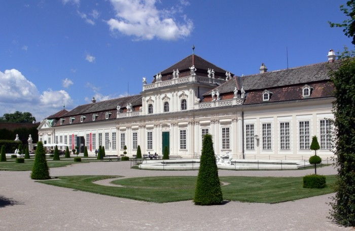 Castello Belvedere di Vienna-Austria-barocco-mode Unico-architettura