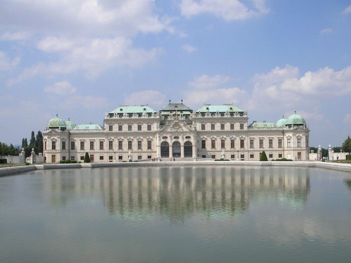 Castello Belvedere di Vienna-Austria-single-architettura barocca