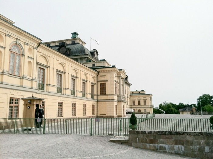 Castello di Drottningholm-Svezia-barocco dell'epoca-architettura
