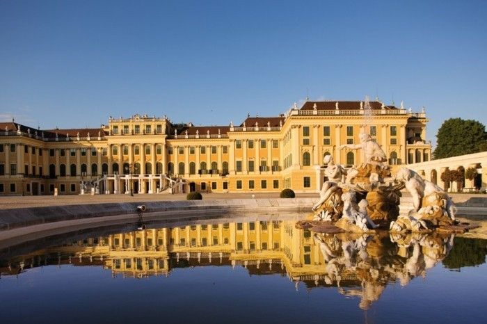 Castello di Schönbrunn, Vienna, Austria-barocca architettura tecniche-