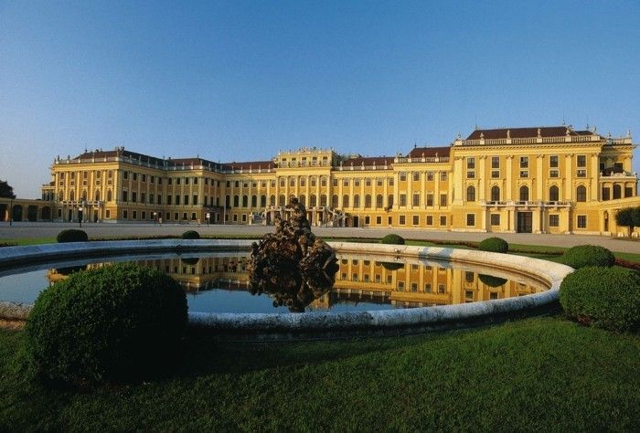 Castello di Schönbrunn, Vienna, Austria-unico-architettura-barocca