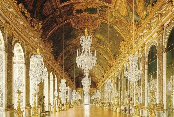 Castello di Versailles, Francia e barocca epoca-mode-in-the-architettura