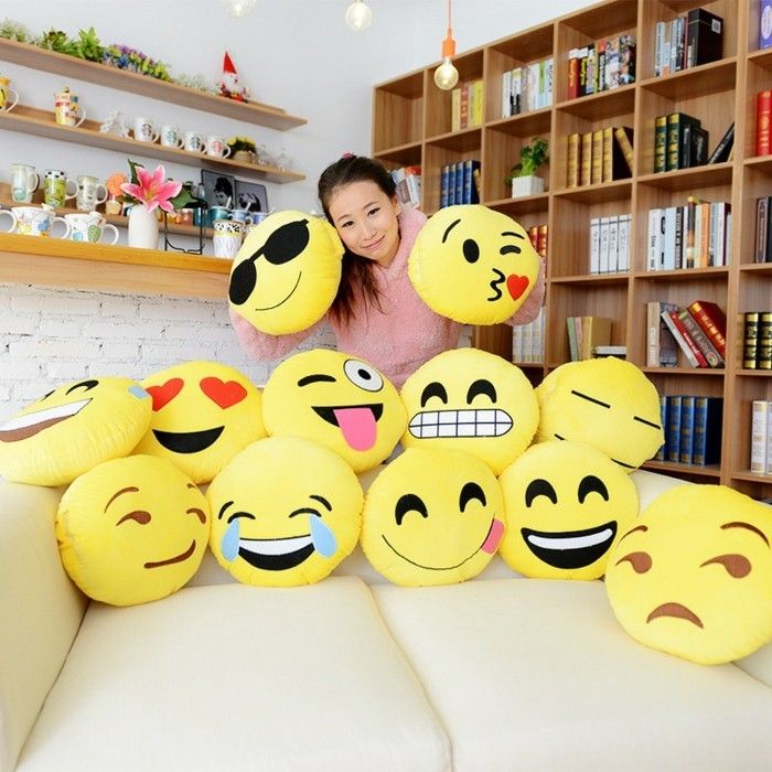 Smiley Pillow är-så-cool