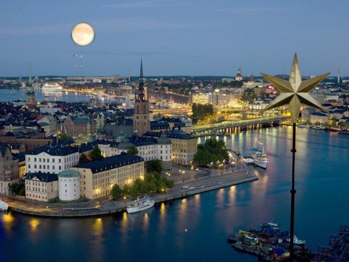 Stockholm-Švédsko-urban-europe dovolená bránky europa