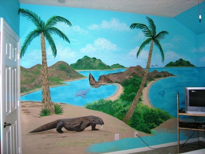 Beach-wallpaper-för-barn