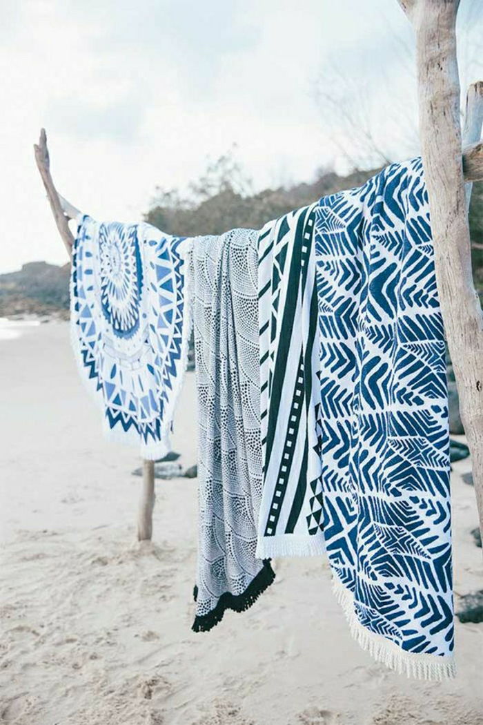 Plážové uteráky Boho-chic-Cool