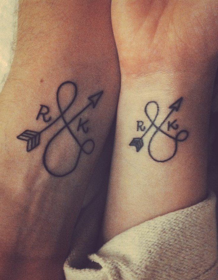 Tatuaggio icone romantiche idee del tatuaggio