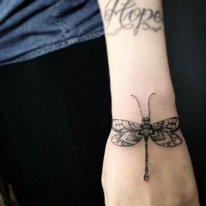 Tatovering på håndleddet tatoveringer-for-kvinner-søt