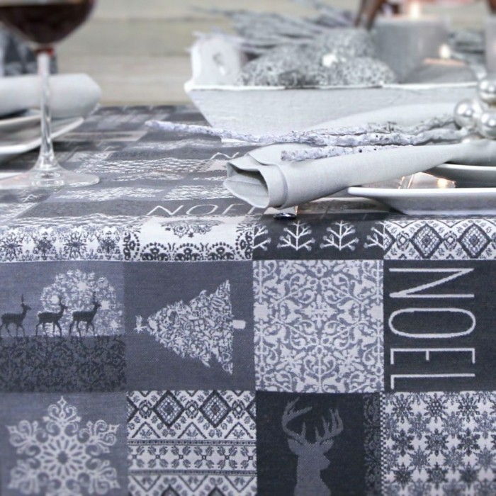 Masa Örtüsü Deco Tablecloth Noel-of-the zımparalama-of-nah