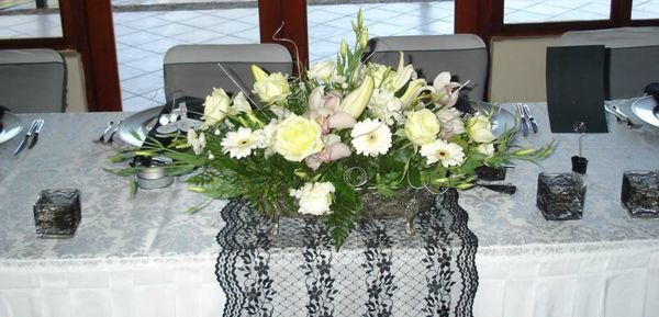 dekorera för bröllops bord arrangements-