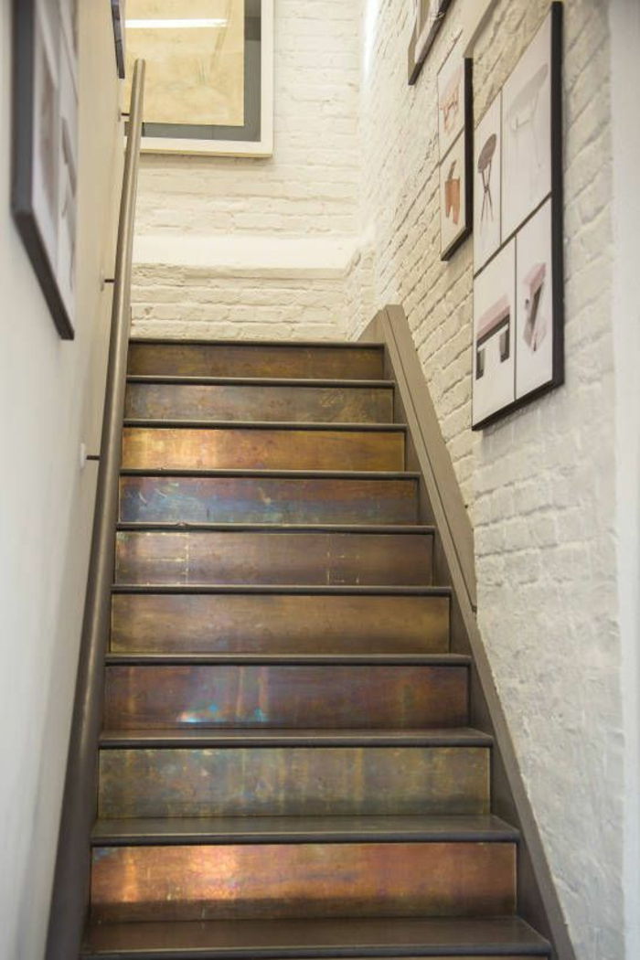 Deco schodisko kovový vzhľad