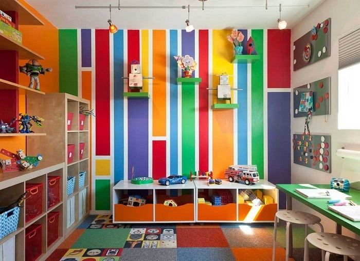 Wall barvanje ideje-za-otroke-A-kul dekoracijo