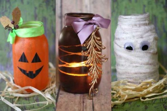 Crafting com óculos - descobrir figuras assustadoras para o Halloween