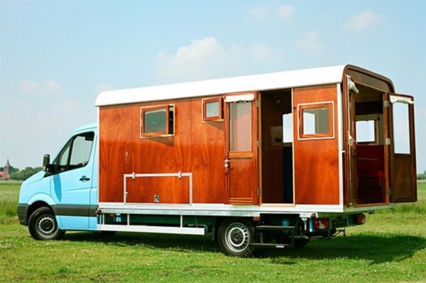 Caravan-poceni-mini-hiše - lepa prikolica