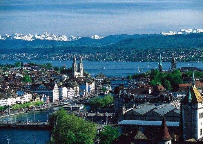 Zurich, Švajčiarsko, dovolenka bránky Európy populárno destinácií-Europa