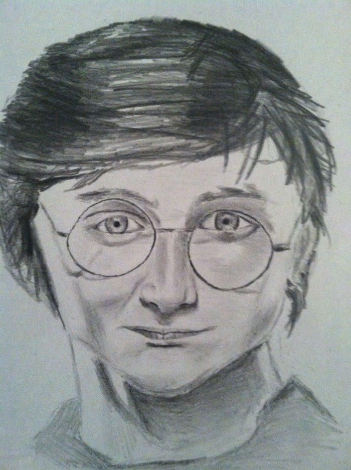Draw-učijo-z-svinčnik Harry Potter