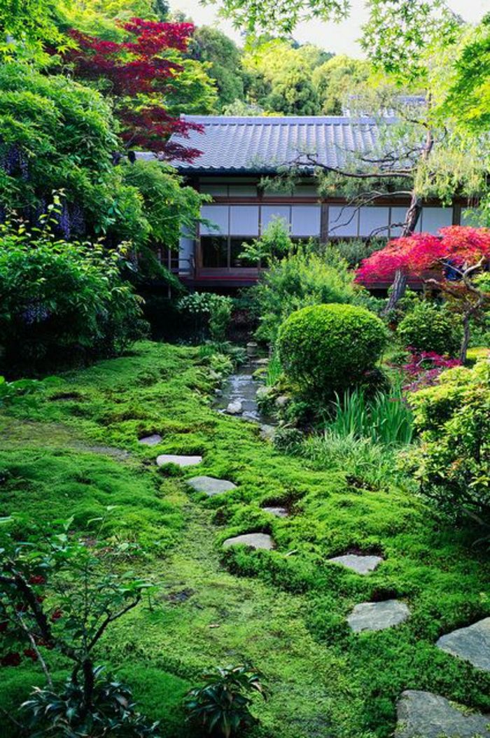 Zen Garden Japonsko exotické ázijské