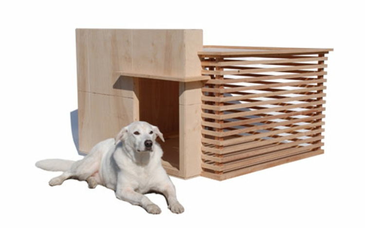 ušľachtilý-dog-house-chic-vzácneho najviac moderný štýlový-for-indoor-and-outdoor