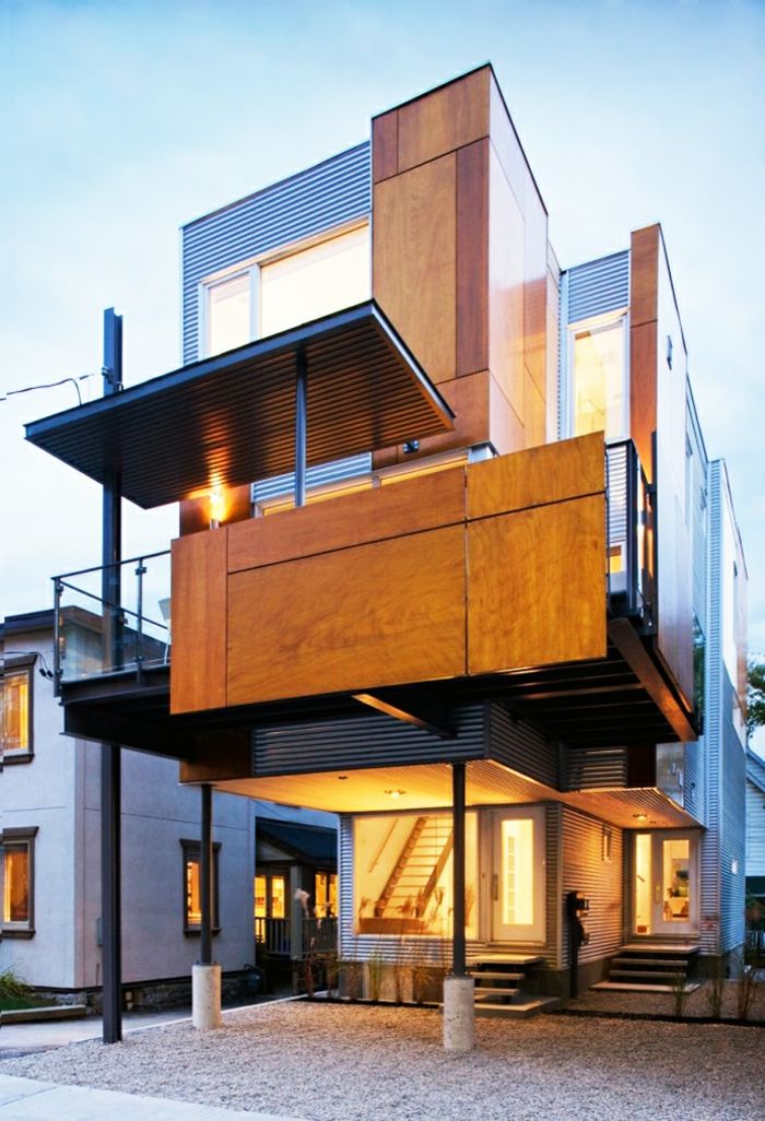 mimarlar Evler çift evler-çok-güzel-ve-Modern