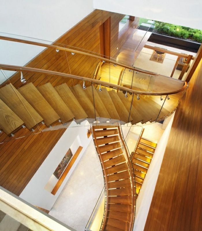 mimar-evler-iç tasarım-merdivenler