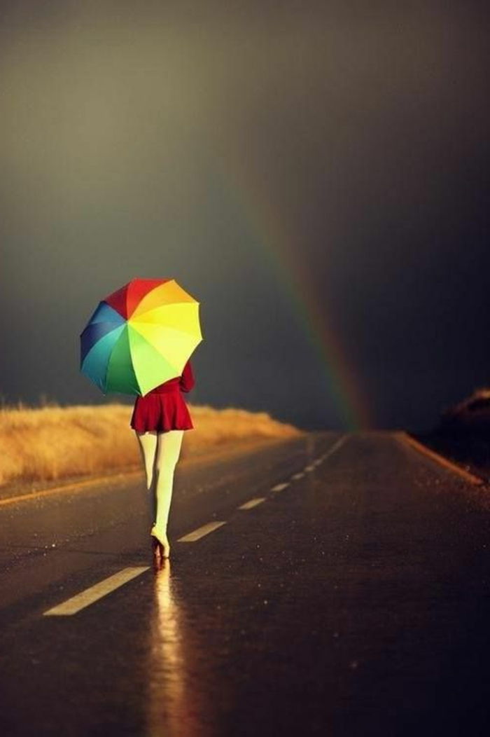 fantezi-şemsiye-birçok renkli renkli