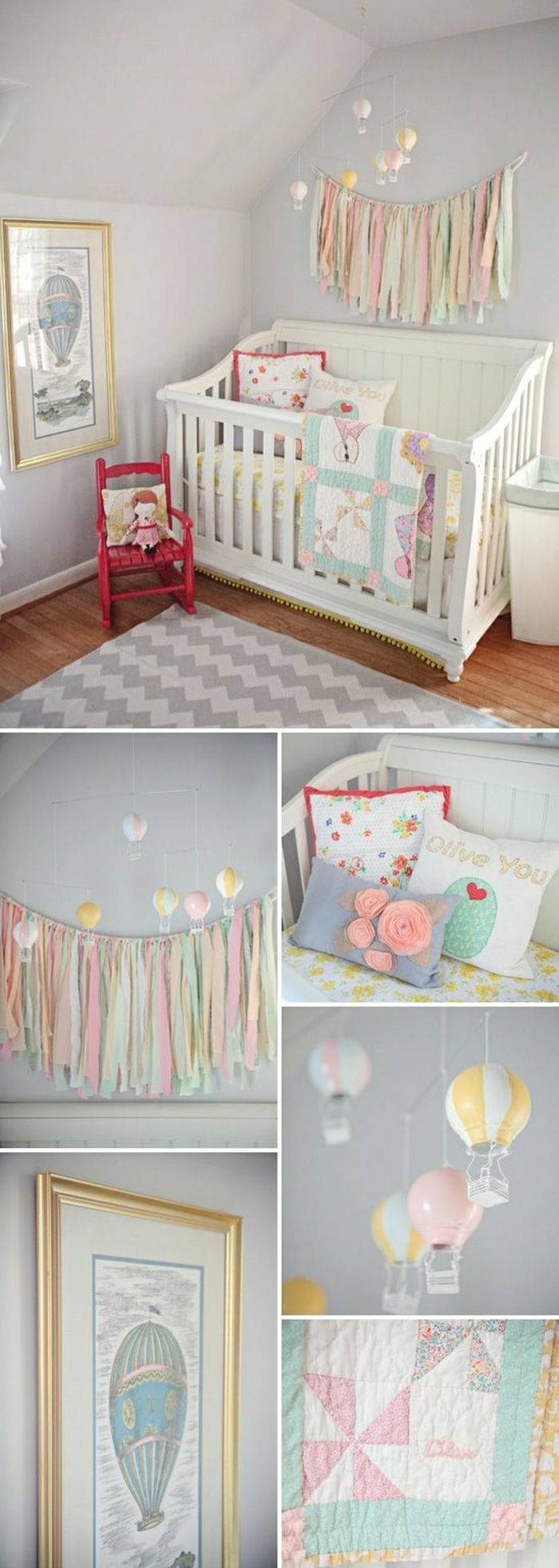 babyen soverom vegg-pastell-fargepaletter-vegg farget-vegg design-med-farge-vegg design-ideer