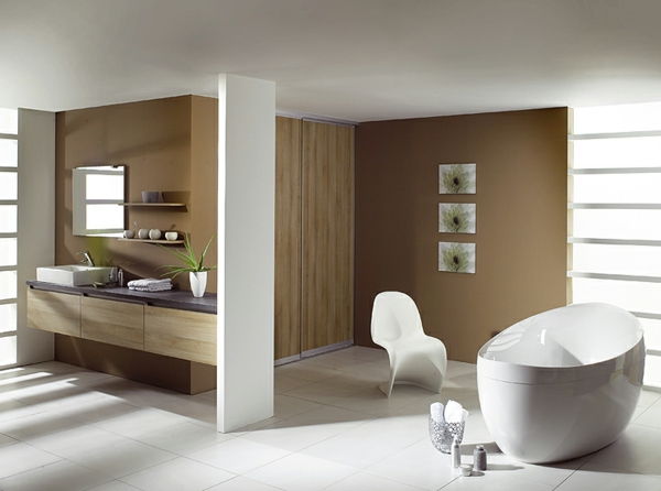 kúpeľňa-ockra-farba-veľmi moderný dizajn izieb