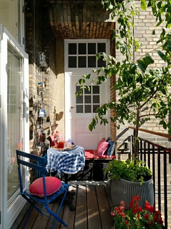 varanda-embelezar-varanda-deco-idéias-varanda de design varanda, móveis-em-azul