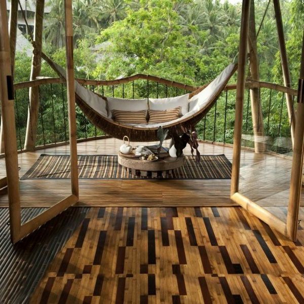 bambu-balkong-a-unikt utseende-gunga
