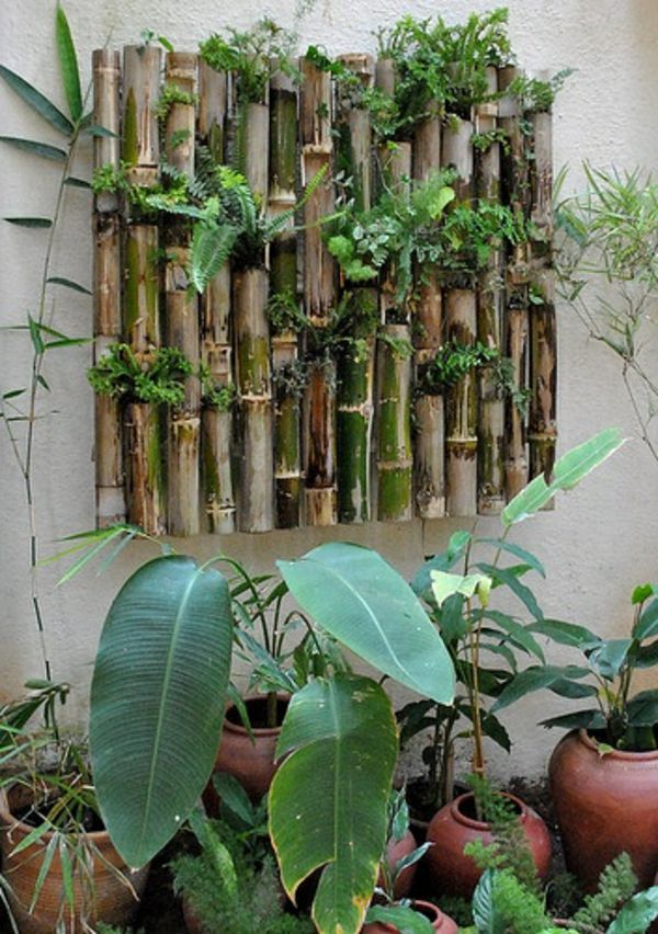 bambu-balkong-creative-väggkonstruktion