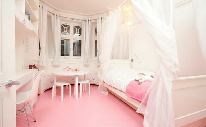 sol barbie -haus-dormitor-roz