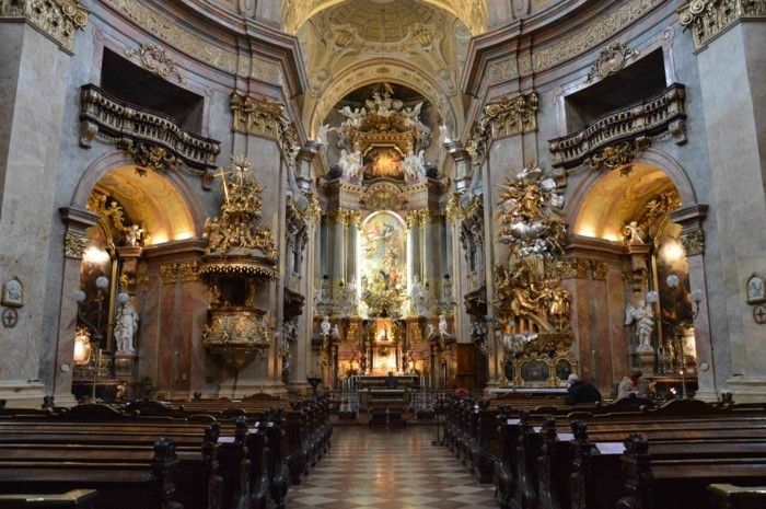 Chiesa-in-Vienna -Austria architettura barocca di Peter